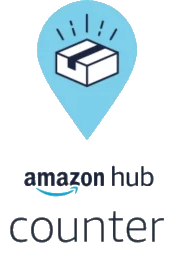 Logo du point relais Amazon hub counter