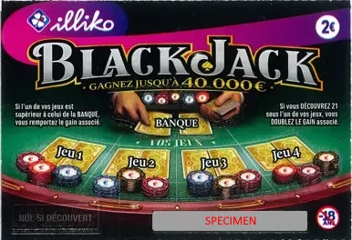 Loterie Illiko Black Jack