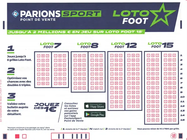 Bulletin Parions Sport (Petit format)
