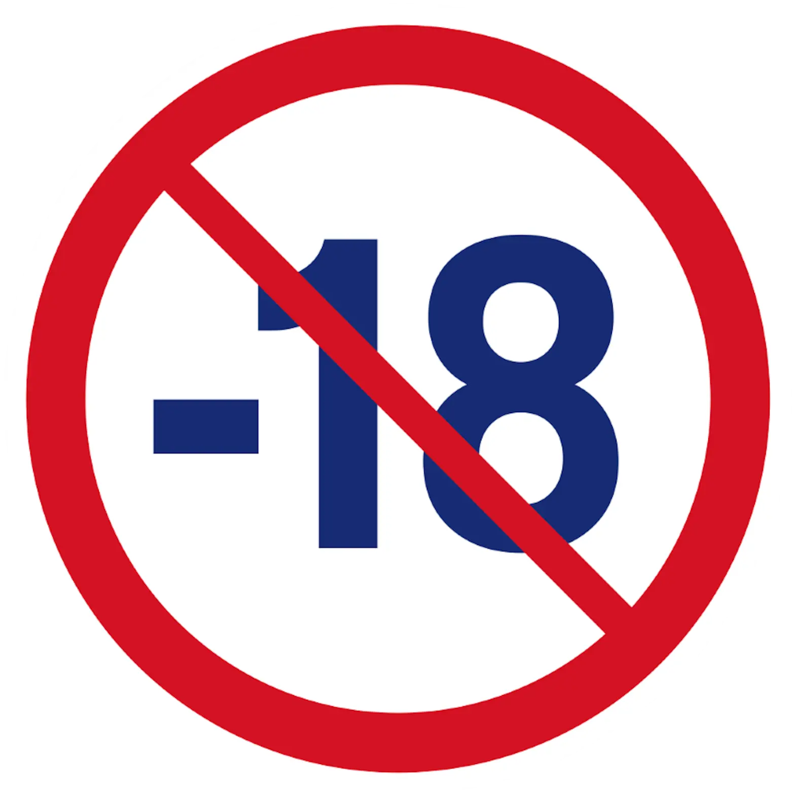 Logo Interdit aux Moins de 18 ans
