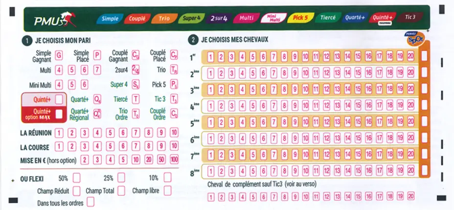 Logo du pari Grille 1